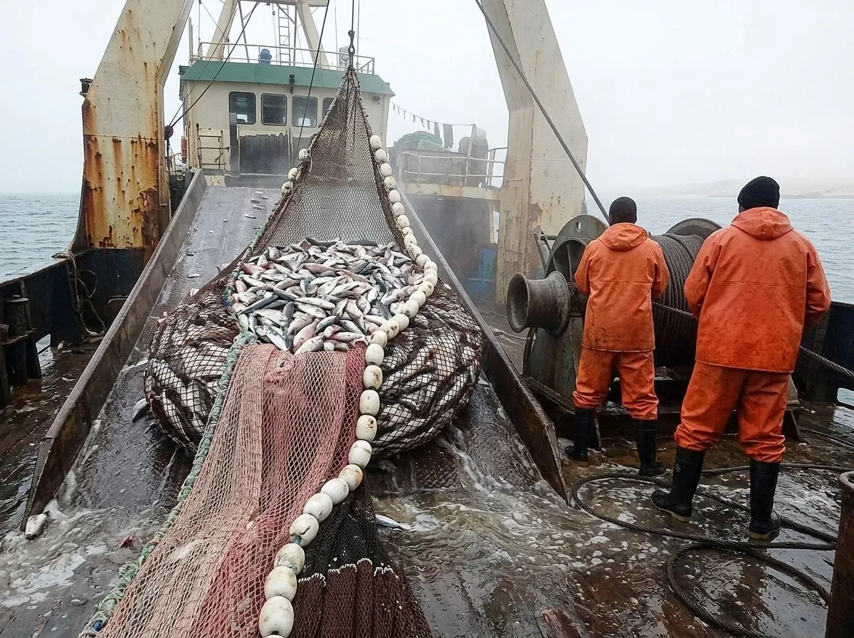 Caught off Mauritania